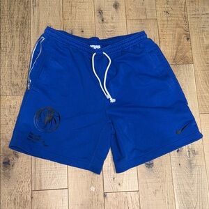 Nike Men's Blue Mavericks Shorts